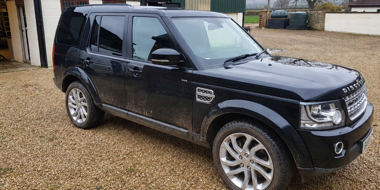 Discovery Full Exterior - before detailing condition